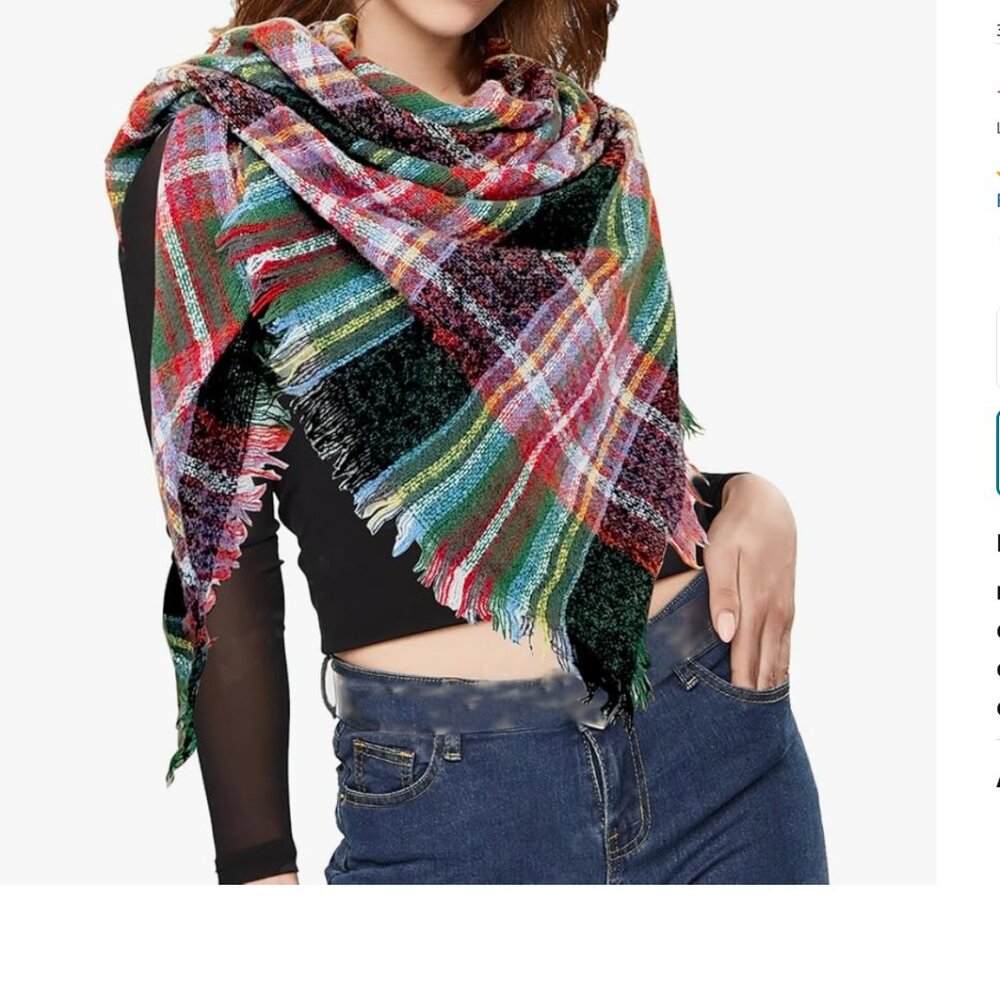 Soft Warm Blanket Scarf
